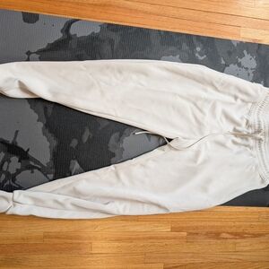 White Jogger Sweatpants